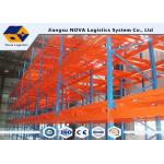 Industry Push Back Pallet Warehouse Racking System For Logistics Distribution Centers for sale