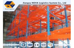 China Industry Push Back Pallet Warehouse Racking System For Logistics Distribution Centers supplier