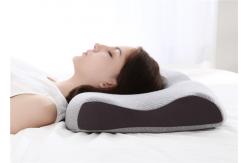 China Therapeutic Contour Bamboo Memory Foam Head Pillow Charcoal Side Sleeper Application supplier