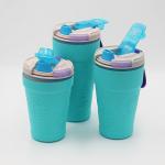 Leak Proof Sport Travel Flip Lid Water Bottles For Fruit Juice for sale
