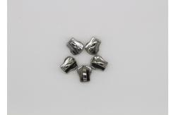 China Non- Lock Suitcase Wallet  Metal Zipper Pulls Slider Head Replacement Customized supplier