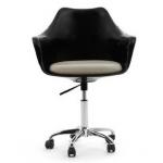 ABS plastic computer Tulip swivel chair furniture for sale