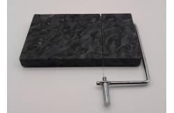 China Black Marble Cheese Slicer Hand Tool Stainless Steel Wire For Cutting supplier