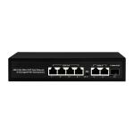 Gigabit 4 Port POE Network Switch Unmanaged With 2 SFP/RJ45 100/1000M Uplink for sale