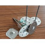 40 mm Diameter Steel Round 50 mm Length Perforated Base Insulation Hangers for sale