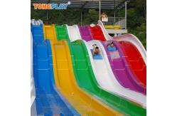 China 43sqm -78sqm Water Splash Park Equipment Fiberglass Playground Slide supplier