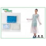 Waterproof Disposable PE Visitor Coat/Transparent Plastic PE Disposable Visitor Coats