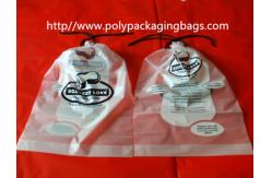 China Moisture Resistant Drawstring Plastic Bags / Drawstring Storage Bags supplier