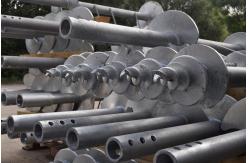 China Solar Mounting Helical Ground Anchors Foundation Spiral Anchors Pole Screw supplier