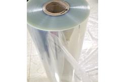 China Clear PLA Sheet Roll Transparent Biodegradable Plastic Film Roll For Flower Packing supplier