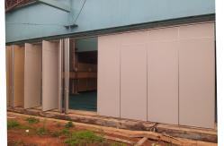 China Top Hanging MDF Operable Partition Wall Systems / Classroom Acoustic Movable Walls supplier