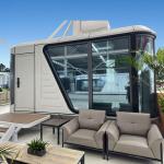 High Quality Luxury Space Capsule Moveable Bed and Breakfast Hotel for sale