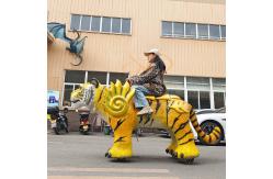 China Simulation Remote Control Animatronic Animal Ride Scooter for Shopping Park supplier