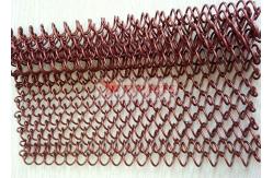 China Architectural Decorative Metal Mesh Drapery Curtain For Room Divider supplier