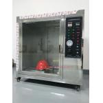 IS0 3873 Safety Fire Testing Equipment , Helmet Flammability Test Chamber for sale