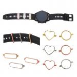 Metal DIY Printed Sublimation Watchband Decorative Buckle Heat Transfer Zinc Alloy Watchband Accessories for sale