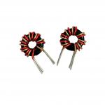 T8*4*3 Magnetic Ring Inductor 8UH Red Copper Double Wire Winding Power Filter for sale