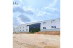 China Customized Construction Prefabricated Steel Structure Warehouse With Fire-Proof Panel supplier