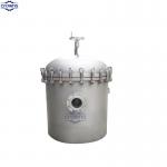 SS 304 Stainless Steel Precision Multi Cartridge Water Filter Housing for sale