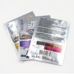 Customized Printing Sample Small Bag, Heat Sealed Polyester Film, 3-Side Sealed Bag, Empty Cosmetic Small Bag Packaging for sale