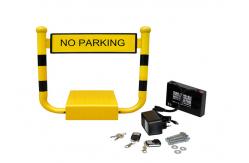 China Cold Rolled Steel Parking Space Barrier 530mm Up Height supplier