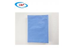 China Waterproof SMS Blue Disposable Surgical Drape Split Sheet With Adhesive supplier