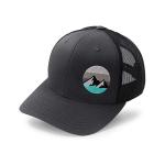 ODM Pre-Curved Brim Trucker Mesh Hats Cap For Adult