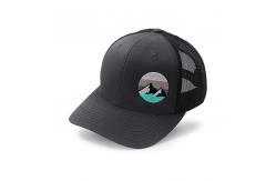 China ODM Pre-Curved Brim Trucker Mesh Hats Cap For Adult supplier
