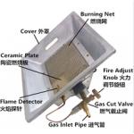Natural Gas LPG Poultry Brooder Heater  675*235*95mm Aluminized Steel