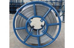 China Hexagon Galvanized Cable Pulling Device Wire Rope Anti Twisted With 6 Squares supplier