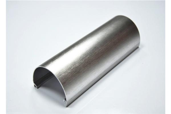 Shinning Brush Silver  Aluminium Profile Extrusion for Handrail 6063-T5