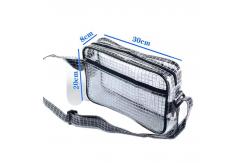 China PVC Grid Clean Room Tool Bag ESD Anti Static Adjustable Cleanroom PVC Bag supplier