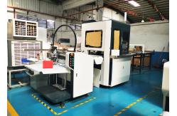 China Paper Gluing Machine And Box Double Pressing Machine With High Working Speed supplier