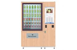 China Advanced Healthy Salad Vending Machines With Lift System / Remote Control Function supplier