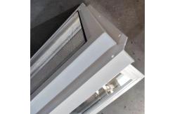 China Customized House UPVC Hopper Window For Toilet Basement Ventilation supplier