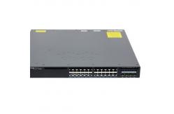 China 24 Port PoE 4x1G Uplink IP Service Switch WS-C3650-24PS-E supplier