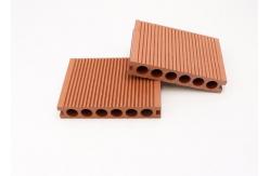 China Fireproof WPC Floor Decking Wood Grain Waterproof Outdoor Composite supplier