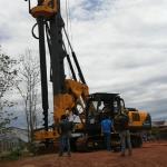 1000KN Max Load Multifunctional PLC Drilling Rig 800KN 45m Mast Height for sale