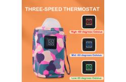 China Graphene Heating Element Portable Bottle Warmer with 3 Minutes Heating Time supplier