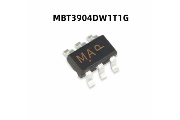 MBT3904DW1T1G 40V NPN Transistor Silkscreen MA Triode Package