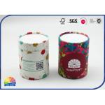 Die Cut Printed Customized Size Paper Packaging Tube Eco Friendly for sale