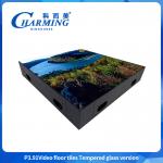 P3.9 LED Dance Floor Tiles High Resolution 500*500mm With Good Heat Dissipation for sale