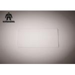 Thermal Plain White Blank  30 Mil Plastic ID Cards For Printing Cr80 85.6x54x0.76mm for sale