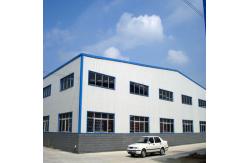 China Prefabricated Workshop Steel Structure Aluminium Window Rolling Door supplier