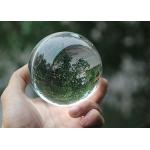 Transparent Glass Ball Crystal Decoration Crafts 2 - 30cm Diameter Optional for sale