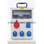 Flush Mounted Three Phase Distribution Board Panel Grey White for sale