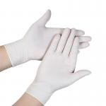 Anti slip 510K large Powdered Latex Gloves For Bathroom Cleaning for sale