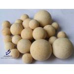80% Al2O3 Quality Insulating Castable Refractory Ball For Blast Furnace for sale