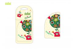 China Paper Card Natural Air Freshener Square Not Vehicle Specific Absorber supplier
