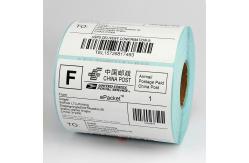 China Custom Blank Thermal Printer Sticker Label Roll 4x6 Thermal Label Paper Jumbo Roll supplier